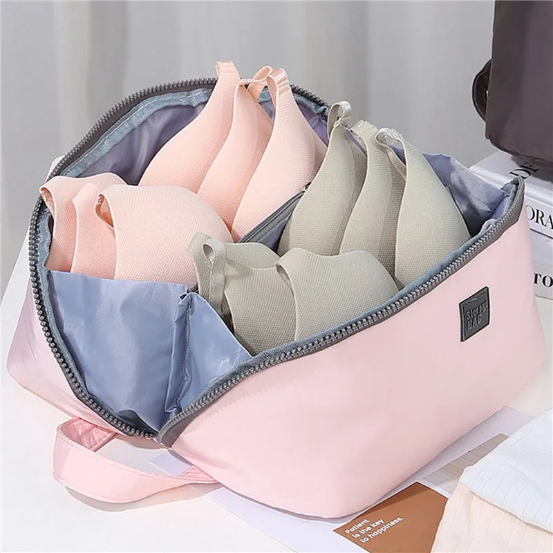 

Multifunctional Underwear Storage Bag Travel Clothes Bra Socks Divider Organizer Pouch Women Portable Cosmetic Stuff Washing Bag