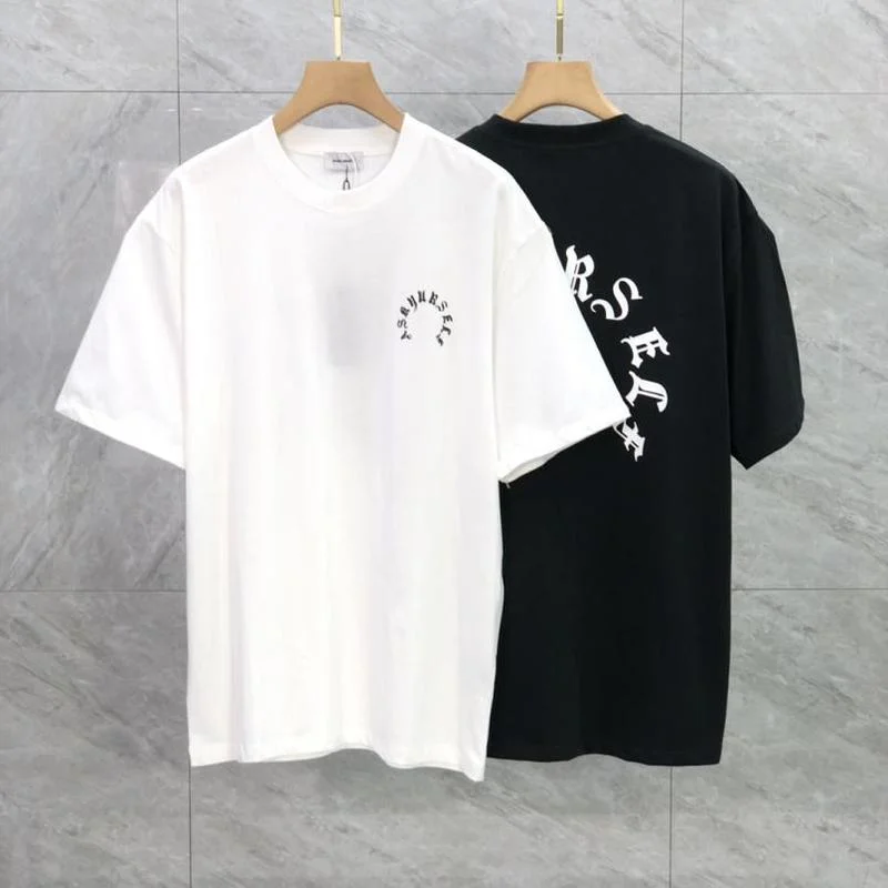 

22SS Classic Sanskrit Letter Logo Print Askyurself T Shirt Men Women EU Size 100% Cotton Askyurself Top Tees Fashion Summer Goth