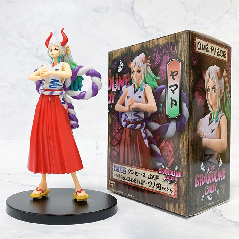 

One Piece DXF Yamato Anime Figure toys Collectibles 19cm Action Figurine Manga PVC ornaments model doll toys Gift for Children
