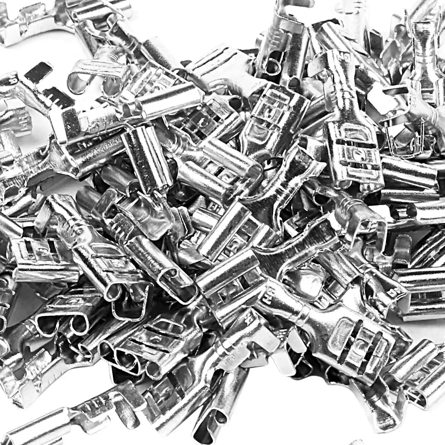 100 x 6 3 мм неизолированная внутренняя обжимная клемма 2 5 мм2