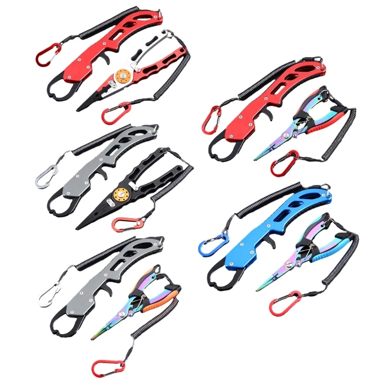 652D захваты для рыбных губ рыболовные плоскогубцы зажим снятия крючков захват