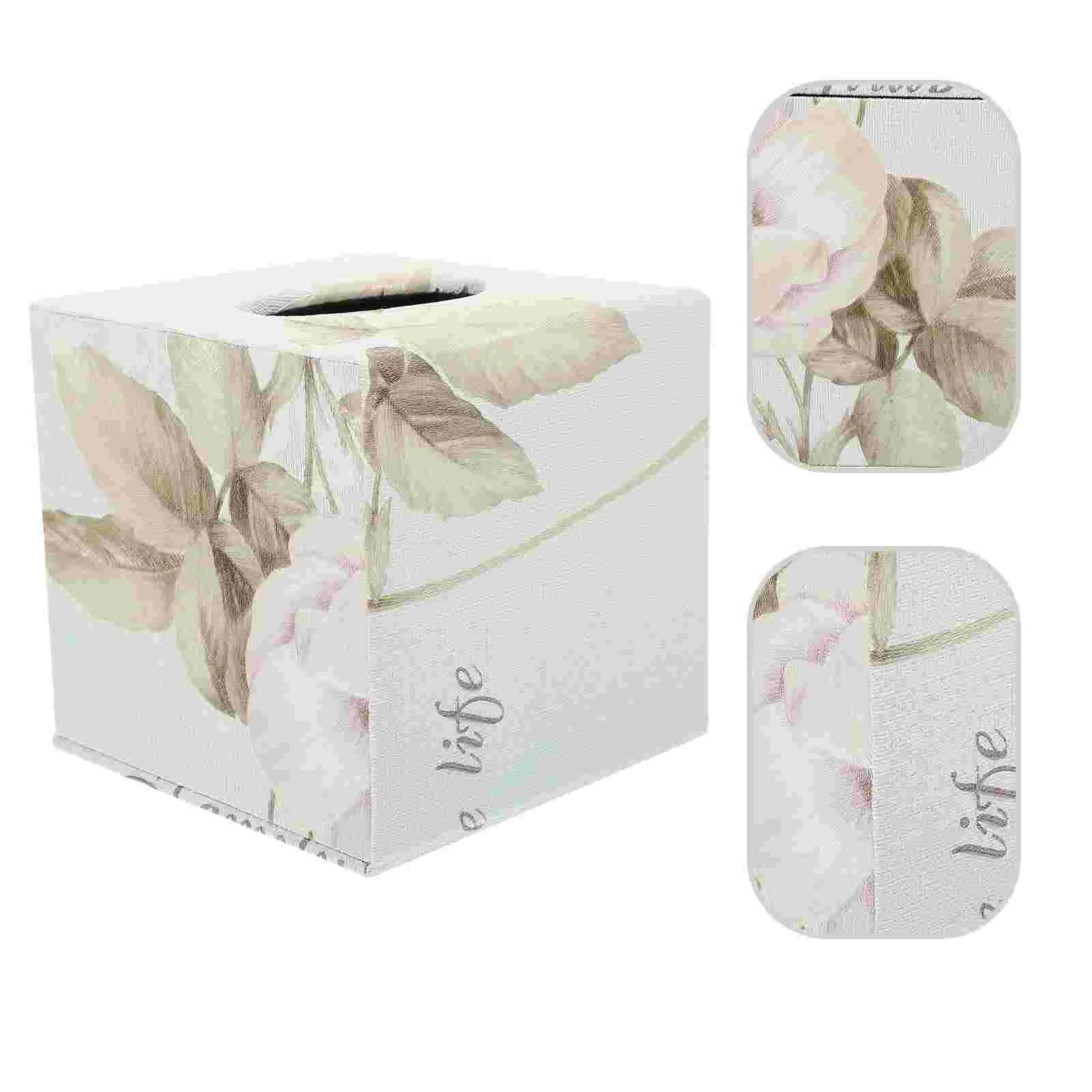 

Tissue Box Holder Napkin Storage Cover Dispenser Organizer Desk Case Paper Towel Over The Vintage Car Container Dispensers