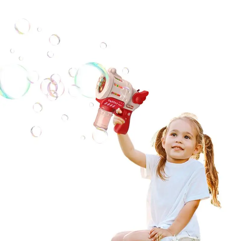 

Воздуходувка для пузырьков, Детская Пузырьковая машина, герметичный дизайн с поворотом на 360 градусов, эргономичная машина для пузырьков для малышей на день рождения
