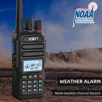 Multiband Radio NOAA Air Band Receiver Amateur Communication Portable Ham Radios Wireless Set Device Two-Way Radio Walkie Talkie