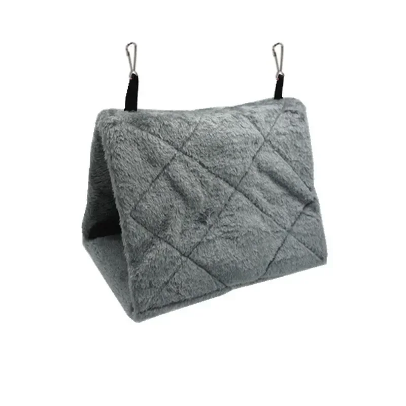 Новая птичья домик птицы попугай клетки теплый птичий фотодом подвесная кровать