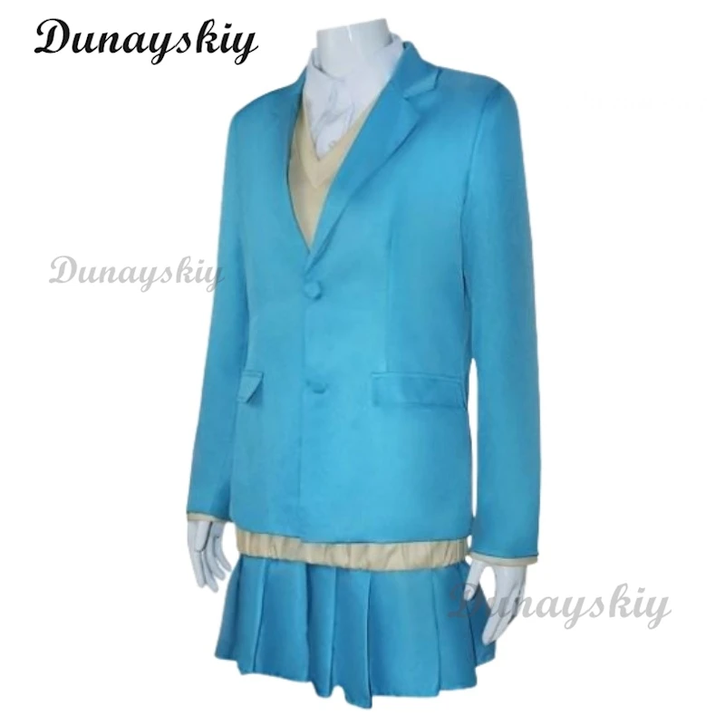 Аниме Blue Box Chinatsu Kano Косплей Костюм Ao nof Хако Маскировка Синяя Униформа Одежда Юбки