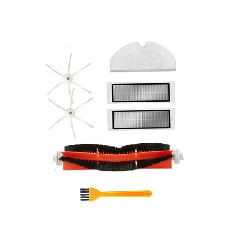 

Запчасти для робота-пылесоса Xiaomi MI Roborock S50 S51 S5, фильтр НЕРА, боковая щетка, основная щетка, аксессуары