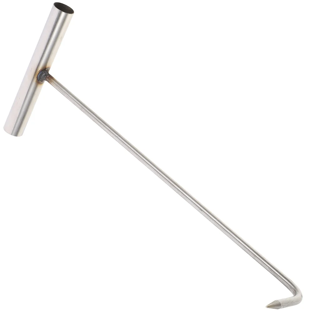 

Manhole Cover Hook Heavy Duty Manhole Lid Hook T Handle Manhole Hook Puller