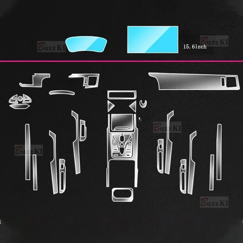 

Для BYD TANG EV DMI 2022 20223 панель редуктора экран навигации Автомобильный интерьер фотомагнитная наклейка против царапин