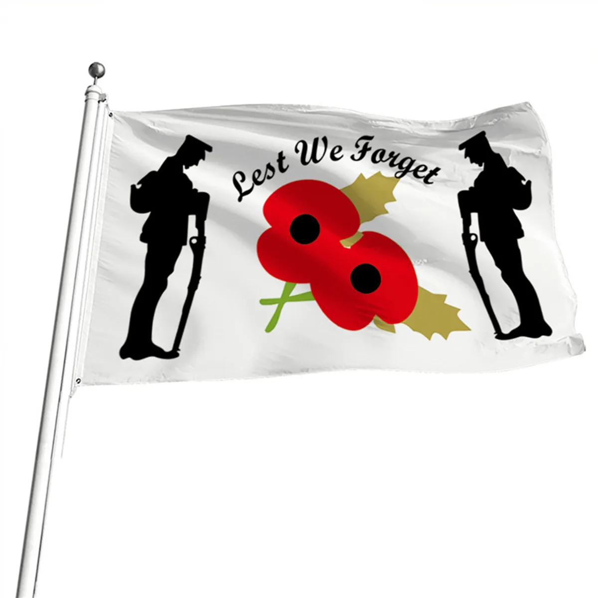 

Флаг из Новой Зеландии «Тропы Первой мировой войны», баннер из полиэстера и латуни с люверсами, значимый памятный флаг для женщин и мужчин, уличный Декор