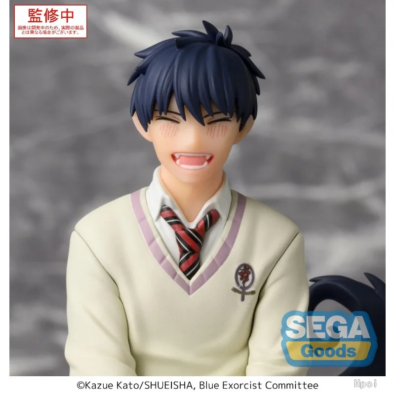 Фото В наличии: Оригинальная фигурка SEGA PM Chokonose Blue Exorcist Shimane Keimei Society Edition — Окумура Рин (аниме-фигурка) №3