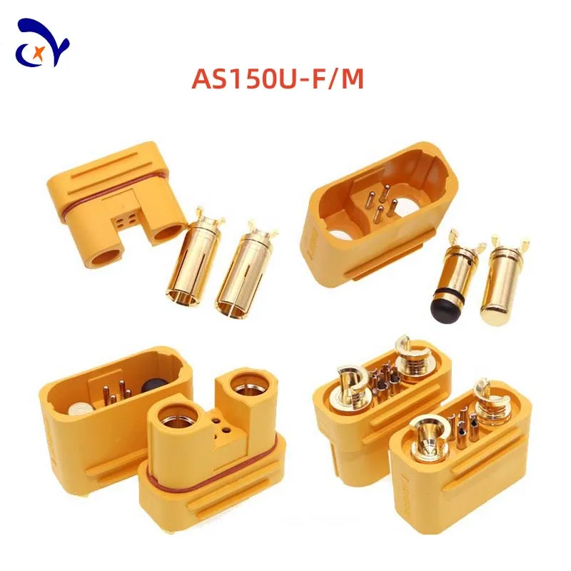 1 шт. AS150U, AS150UPW(2 + 4), AS150UPB разъем Amass, мужской, женский, мужской, модель высокого тока