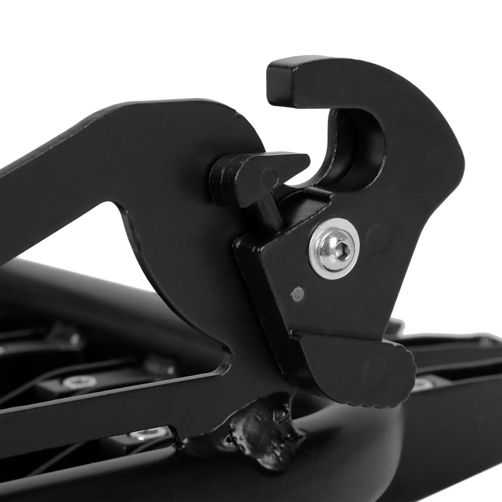 Задний черный съемный багажник Stealth для Harley Touring Road King 2009-2024