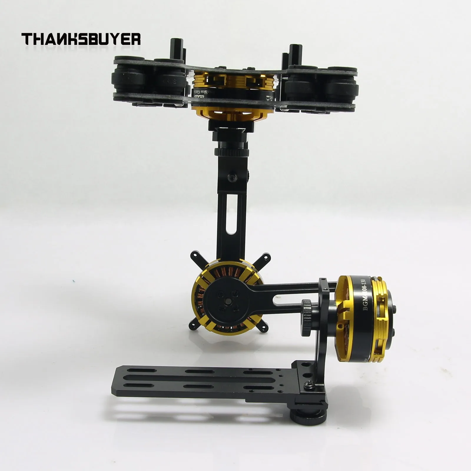 3-осевой бесщеточный карданный мини-каркас из алюминиевого сплава с мотором для