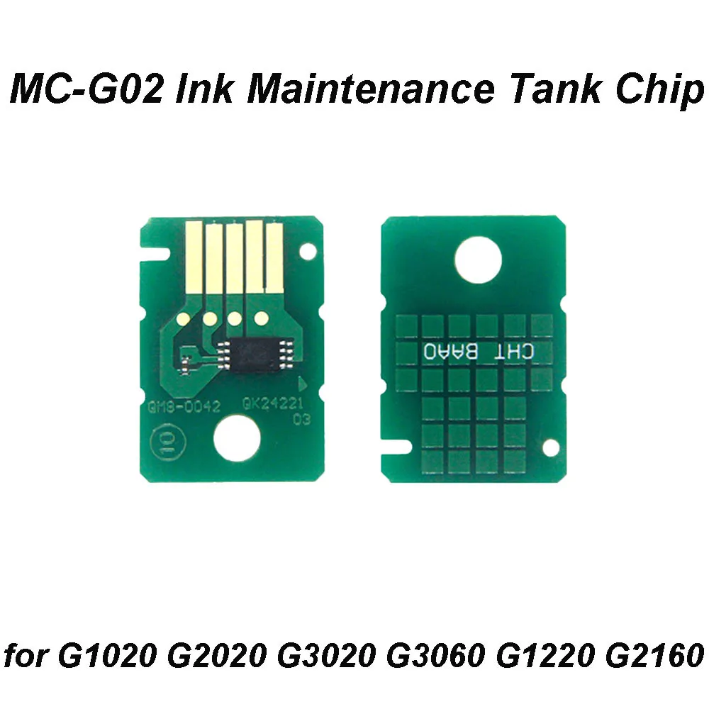 

MC-G02 Ink Maintenance Tank Chip for CANON G1020 G2020 G3020 G3060 G1220 G2160 G2260 G3160 G3260 G540 G550 G570 G620 G640 G650