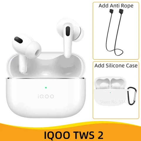 TWS-наушники IQOO с активным шумоподавлением и поддержкой Bluetooth 5,4
