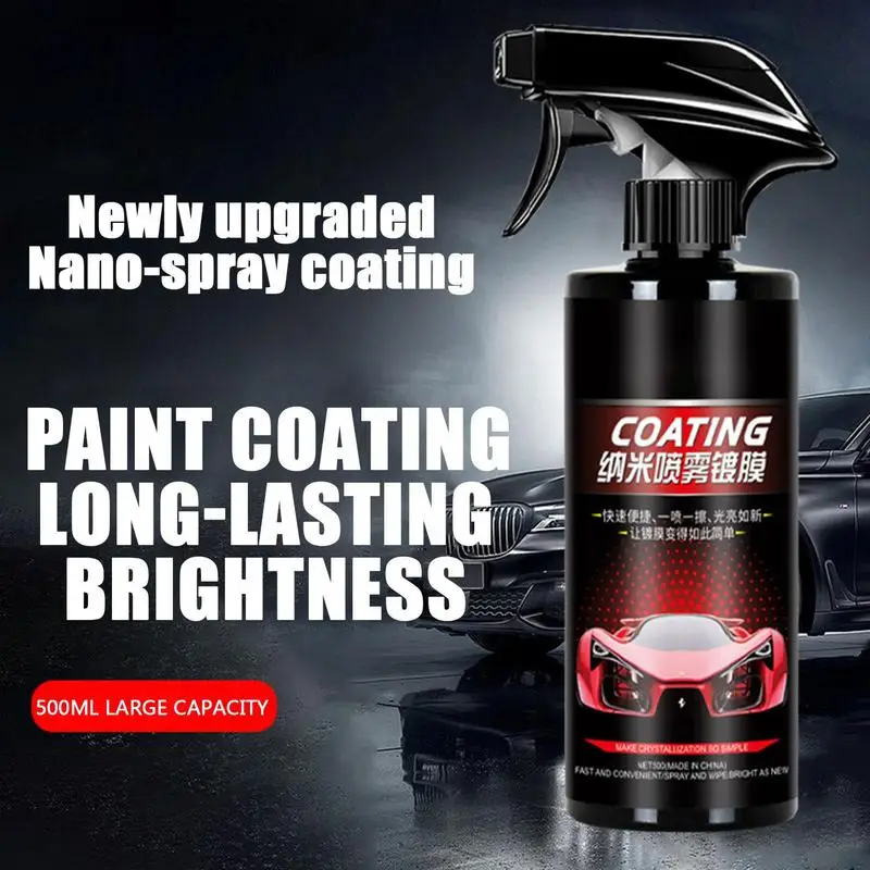 

Universal Ceramic Car Coating Spray Automotive Hydrophobic Car Coating Spray Portable Durable Vehicle Surface Protection Spray