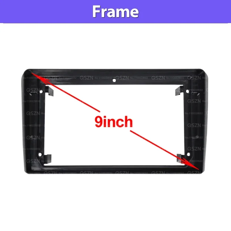 MAMSM 9 &quotдля Audi A3 S3 RS3 2003-2013 автомобильный мультимедийный плеер радиорамка лицевая