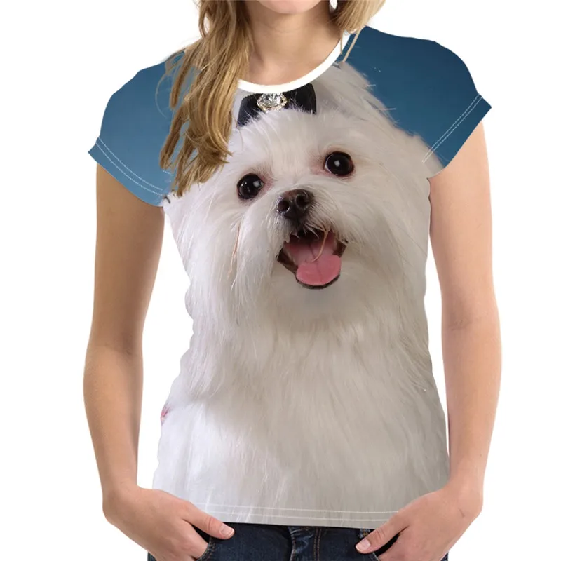 

New 3D Print Lovely Dog Causal Clothing Fashion Men Women T-shirt Plus Size S-7XL Four Seasons Casual Oversized Graphic TShirts