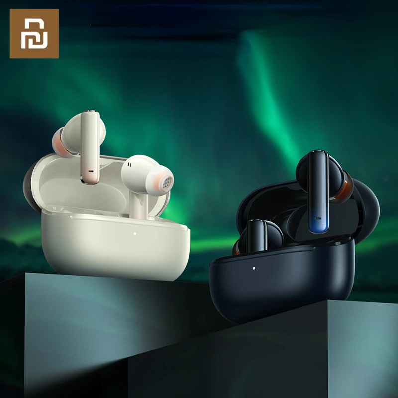 

Youpin Baseus Storm1 Bluetooth Earphone HiFi Quality Noise Cancellation Adaptive ANC Bluetooth 5.2 TWS Earbuds APP Function