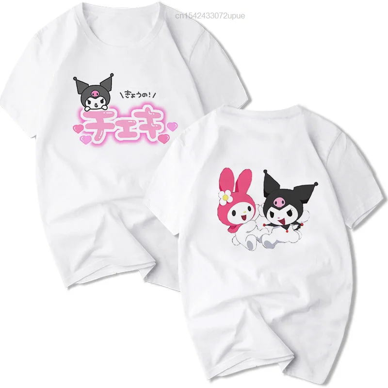 Женская футболка с коротким рукавом и принтом Hello Kitty Y2k |