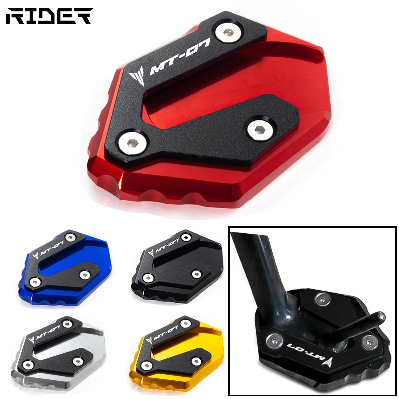 

2021 MT07 For Yamaha MT07 MT 07 MT-07 2014-2022 2021 2019 2018 Side Stand Expansion Expansion Pad Accessories