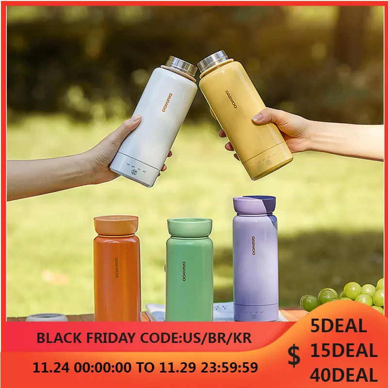 

Радужный цвет электрический чайник 220 В одна чашка бутылка для воды для путешествий портативный открытый кипятильник 300 мл теплосберегающи...