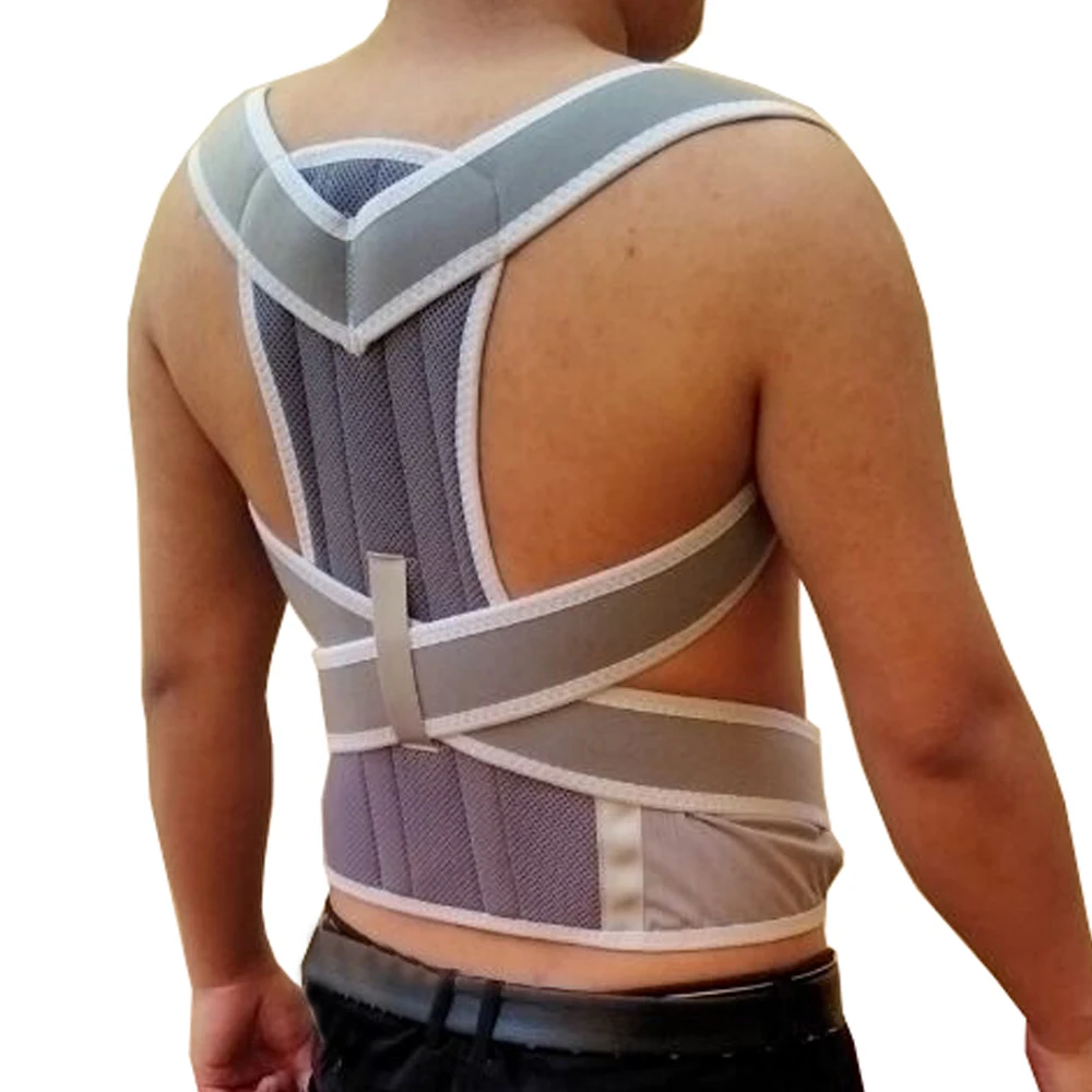 

Alloy Keel Clavicle Support Slouching Corrective Shoulder Posture Correction Scoliosis Spine Upper Back Pain Relief Brace Belt
