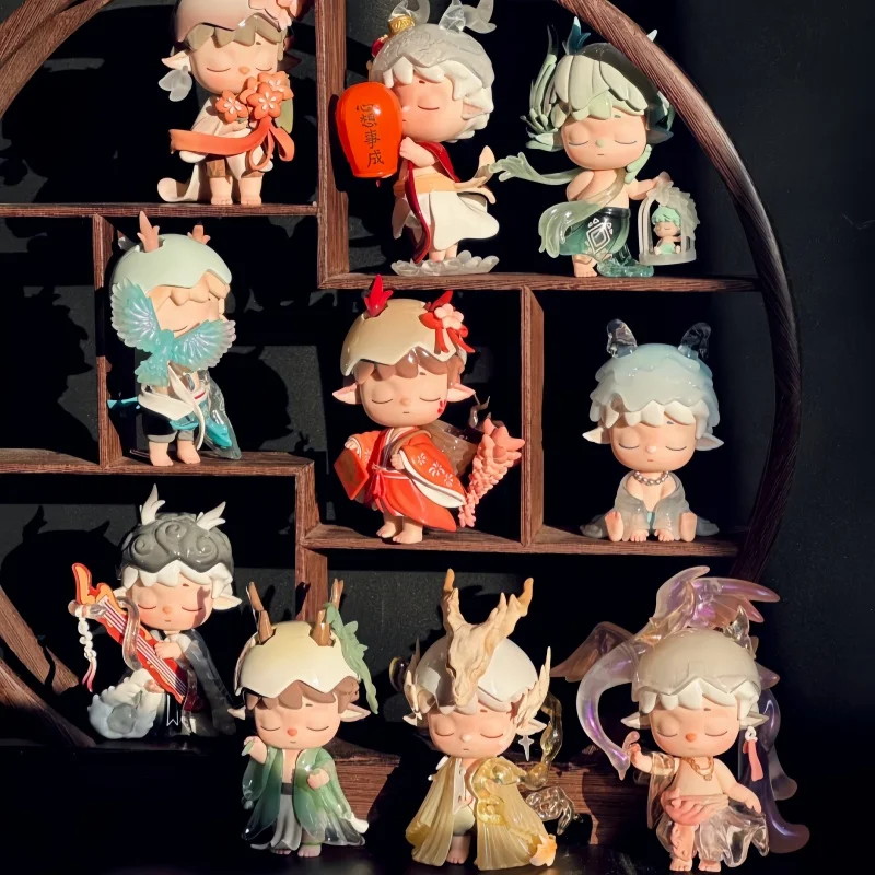 Heyone Mimi Fenghua Record Series слепая коробка аниме фигурка Guess Bag орнамент фигурки домашний