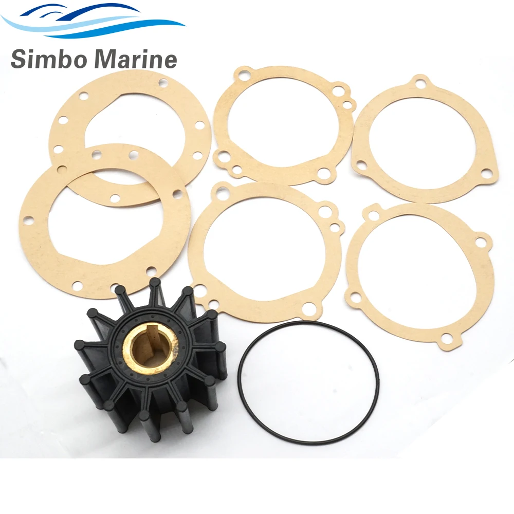 Замените комплект гибкой крыльчатки водяного насоса Johnson 09-702B 09-702B-1 Ancor 50020 Onan 132-0349