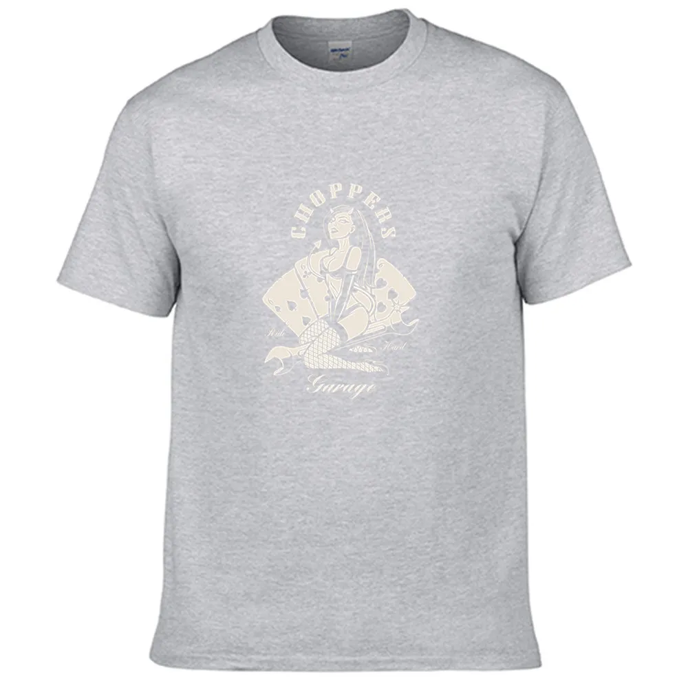 Футболка унисекс хлопковая с коротким рукавом для мотоциклов мотоциклистов