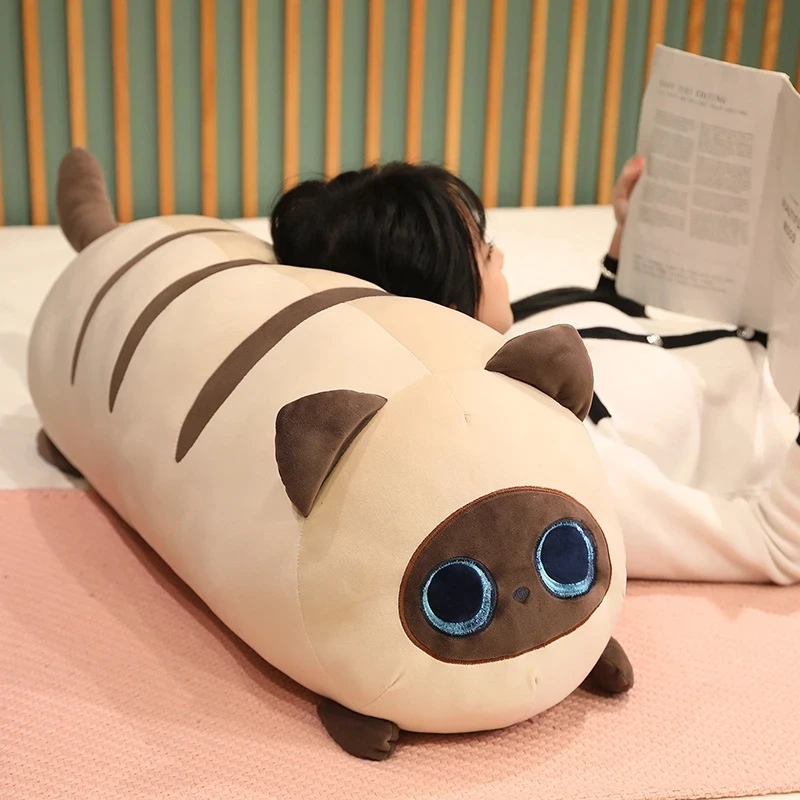 

Кукла сиамская плюшевая с большими глазами, 40-100 см