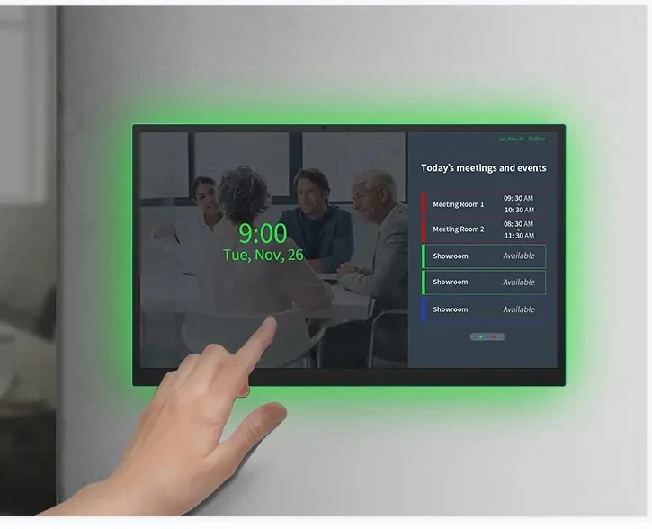 Умный домашний резьбовой Wi-Fi 15 6 дюйма настенное крепление Android POE автоматическое
