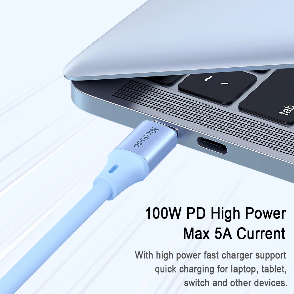Mcdodo USB C to Type C PD Cable 100W for MacBook Tablet Switch Xiaomi Samsung 5A Fast Charging Digital Display Phone Data Cable
