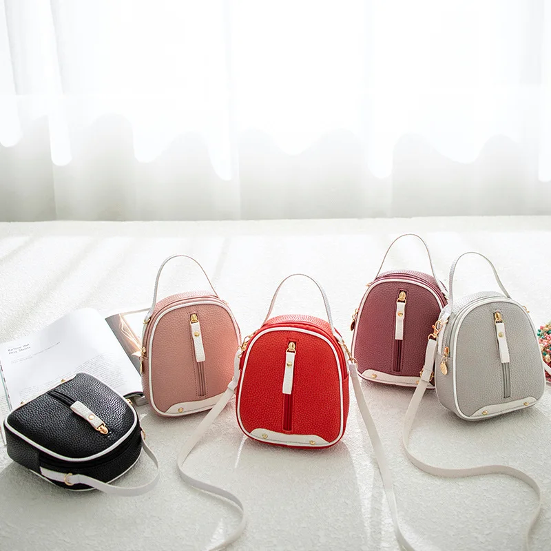 

Mini Women's Backpack Luxury Brand Shoulder Crossbody Bag Multifunctional Travel Small Backpack Girls PU Leather School Backpack