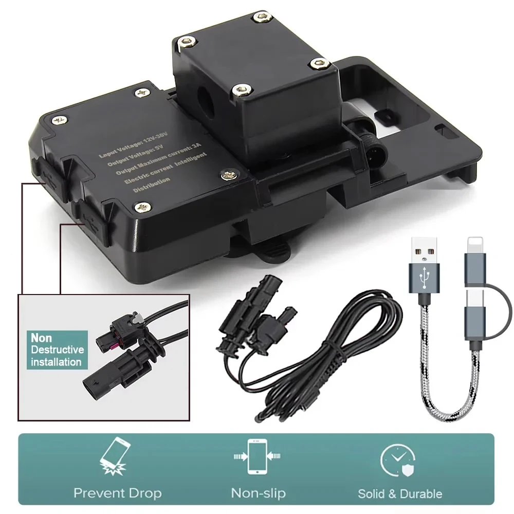 Фото Держатель для навигационной системы BMW R1200GS F800GS ADV F700GS R1250GS F850GS F750GS №1