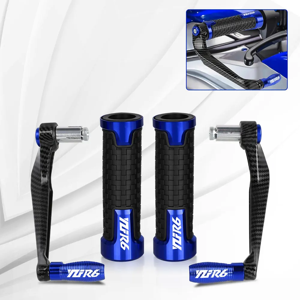 

Motorcycle handle grips Bar Ends Brake Clutch Levers Guard Protector For Yamaha YZFR6 YZF R6 YZF R1 YZF R3 YZF-R1 YZF-R3 R125
