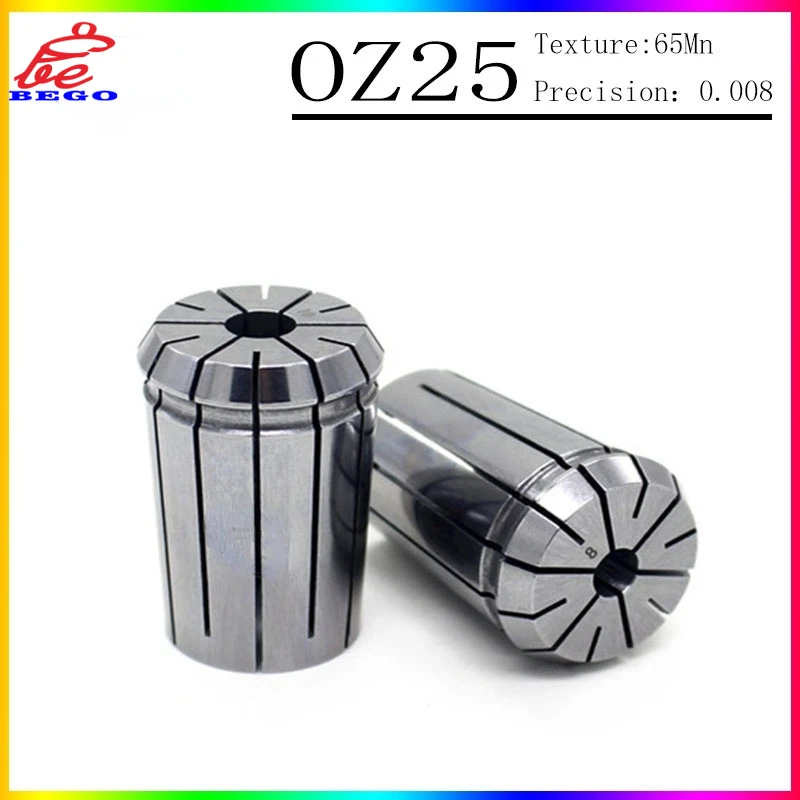 

precision 0.008 OZ25 chuck collet 3.175mm 4 6 8 10 3~25mm CNC OZ25 spring lathe milling collet chuck lathe tool holder