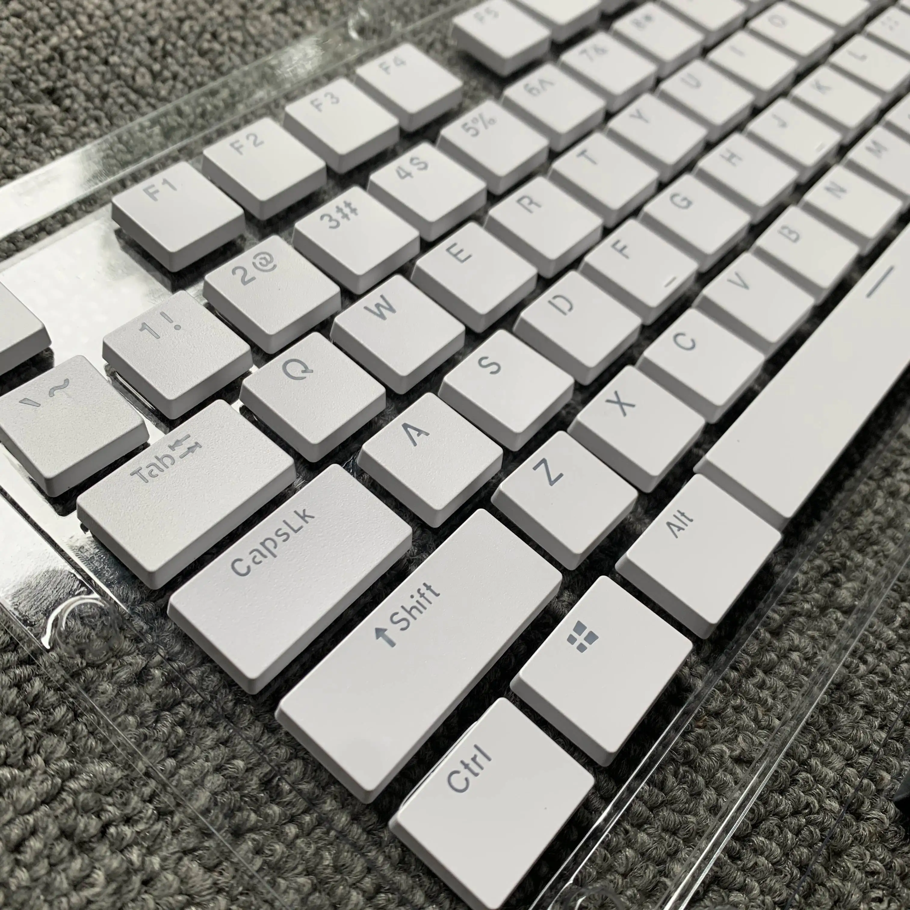 Chocolate Keyboard Style Keycaps,Island-style Keycap Set for Mechanical Keyboard,Chiclet Keyboard,MX stem,Backlit support