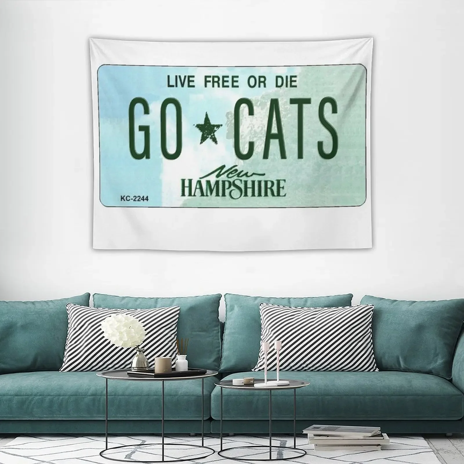 Гобелен с номерным знаком unh художественные Настенные обои домашний декор