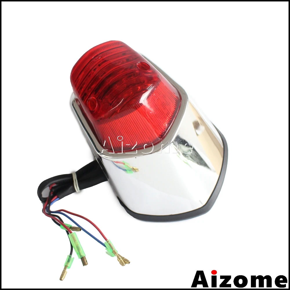 Universal Motorcycle Tail Light For Harley Yamaha Suzuki Honda Shadow Sabre 1100 VT1100C2 VT400 VT750 Taillight Brake Stop |