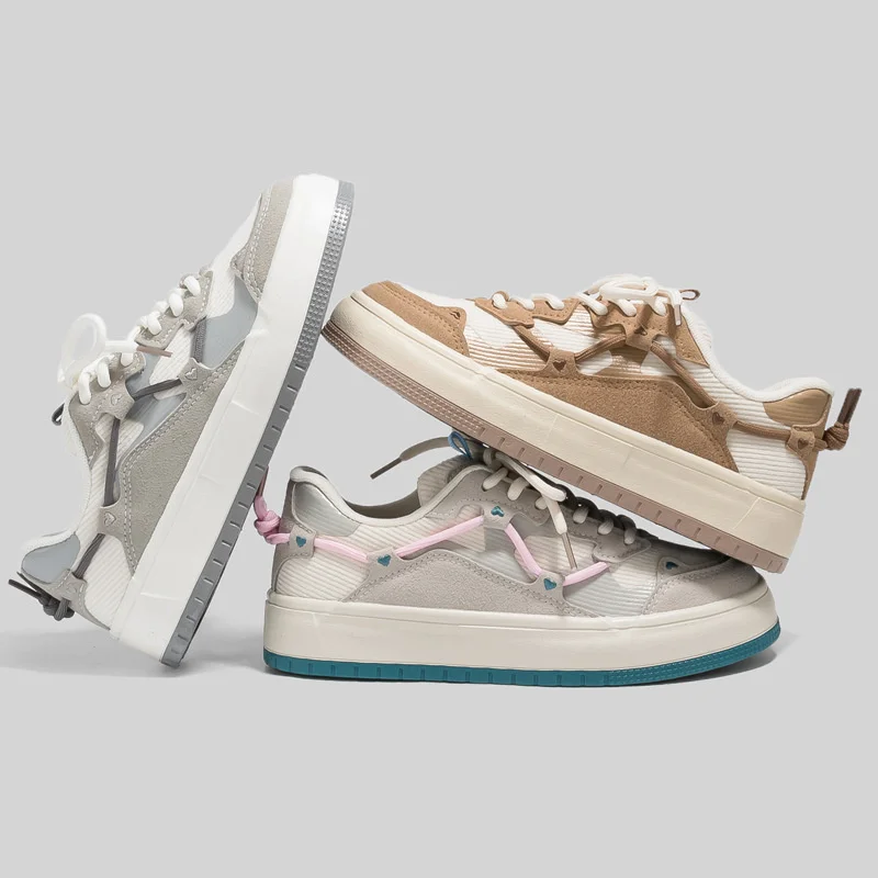 Xiaomi SALUDAS Women Casual Sneakers Retro Fashion Luxury Women Shoes Breathable Soft Running Shoes Women White Tennis Sneakers