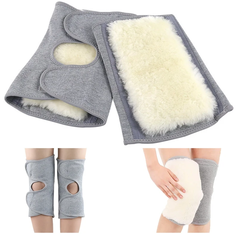 

Winter Warmth And Thickened Knee Pads Skiing And Riding Adjustable Kneepad