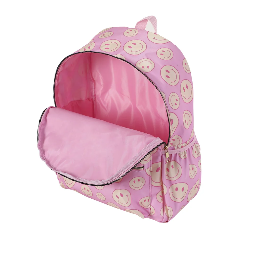 Цветочный Нейлоновый Рюкзак для детей клетчатый рюкзак в клетку с рисунком