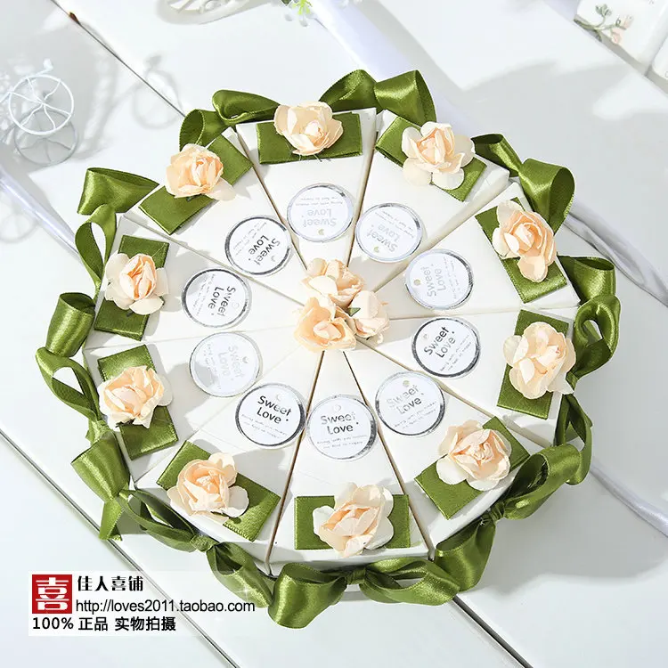 Creative Personality Wedding Candy Gift Box Large Birthday Cake Box