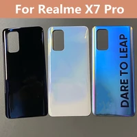6 55 for realme x7 pro battery cover housing door rear case for for oppo realme x7 pro back battery cover adhesive