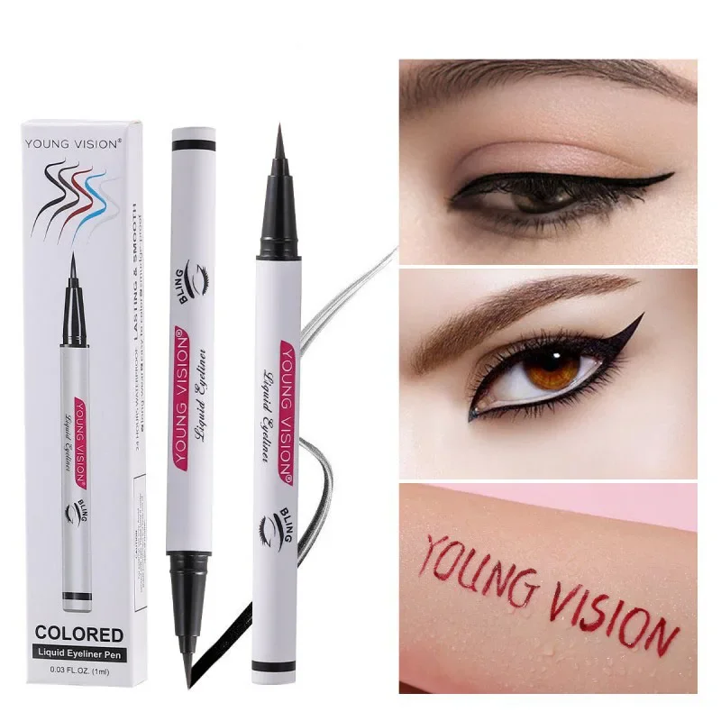 

Multi-color Eyeliner Pencil Waterproof Fast-forming and Does Not Smudge Easily Smoothly Eyeliner Stamp Fast Dry