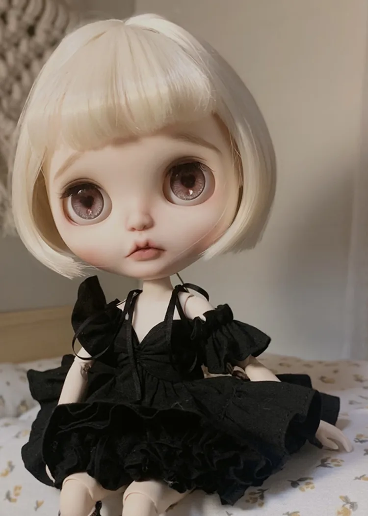 2 шт./компл. кукла [платье на бретельках + носки] юбка BJD (подходит для Blyth Azone MMK jerfish