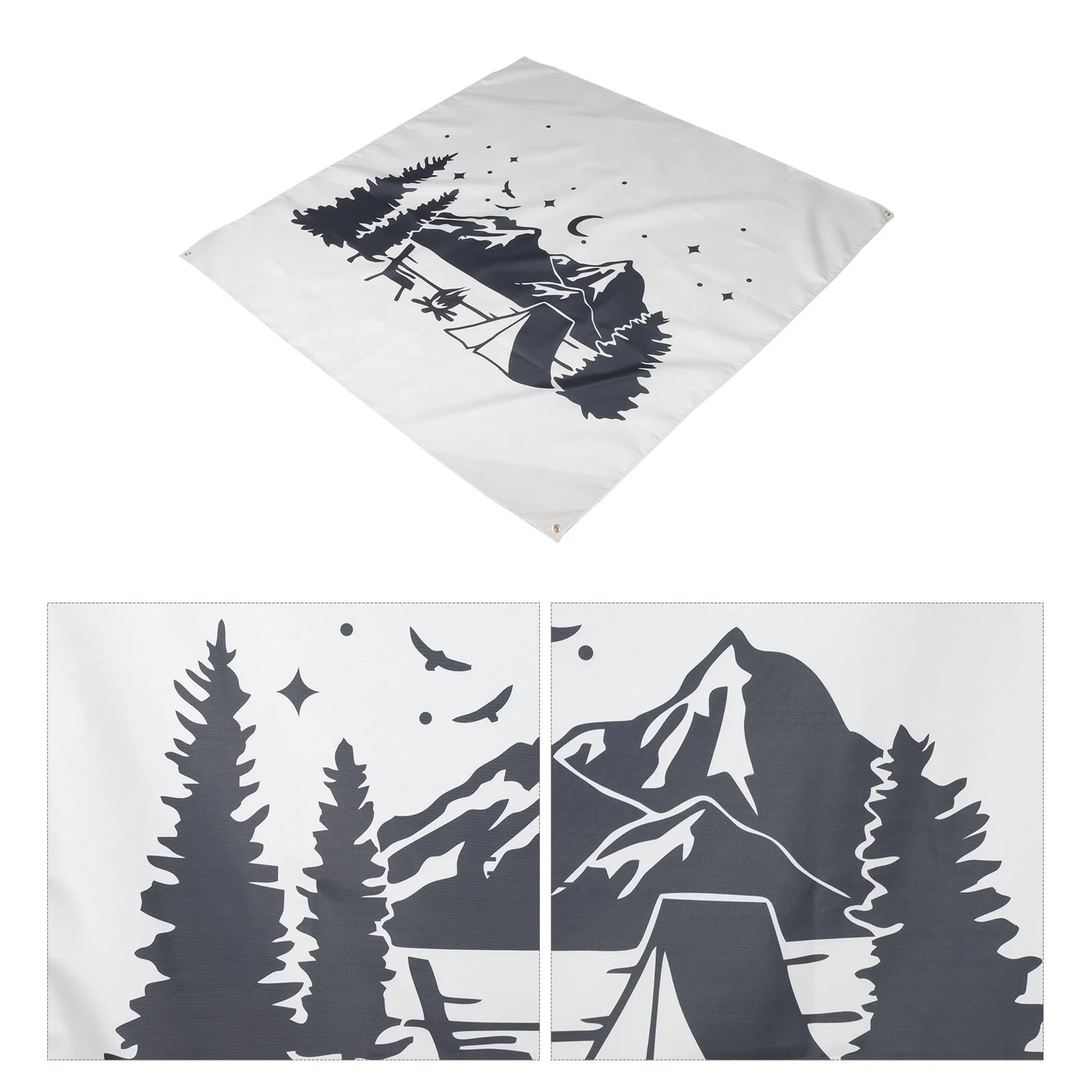 

Outdoor Camping Flag Flags 3x5 Outdoor Photo Banner Wild Garden Banner Oxford Cloth Happy Flag Canvas Banner