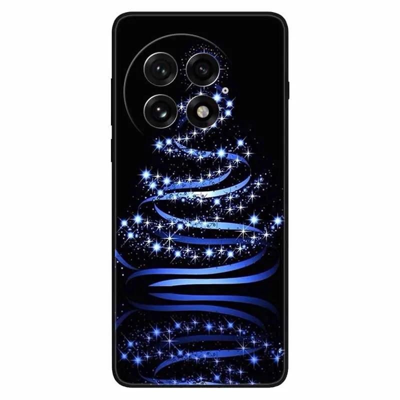 Рождественские чехлы для телефонов Oneplus 13 5G защитный силиконовый роскошный